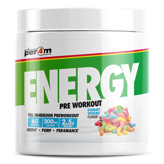 Per4m Energy Pre Workout 390g Gummy Worms