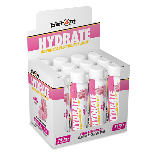 Per4m Hydrate Advanced Electrolyte Shot 12x100ml - Pink Lemonade