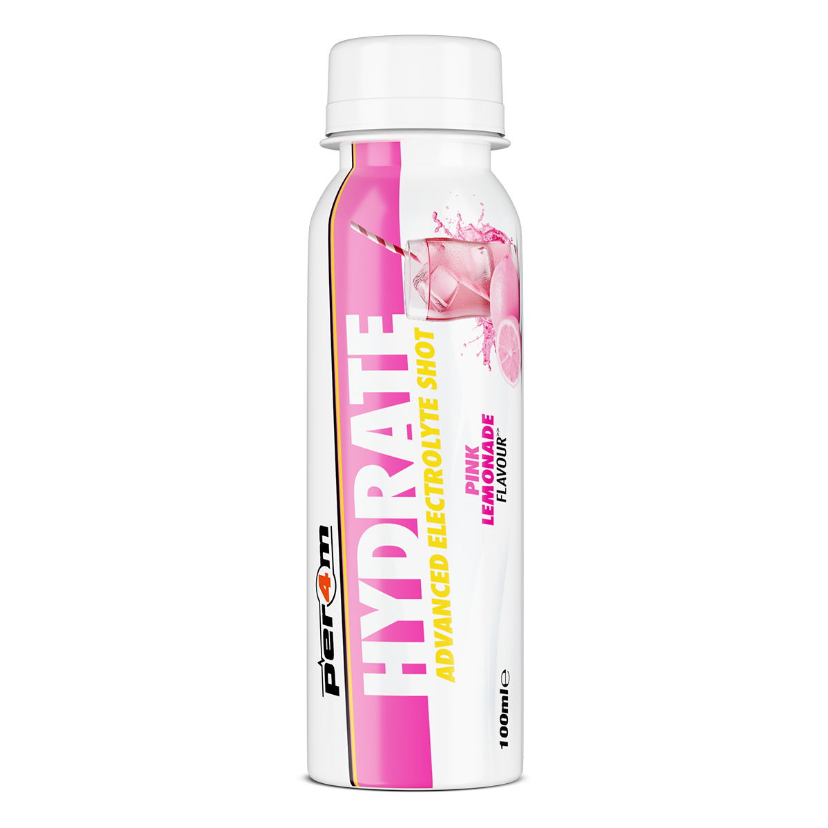 Per4m Hydrate Advanced Electrolyte Shot 100ml - Pink Lemonade