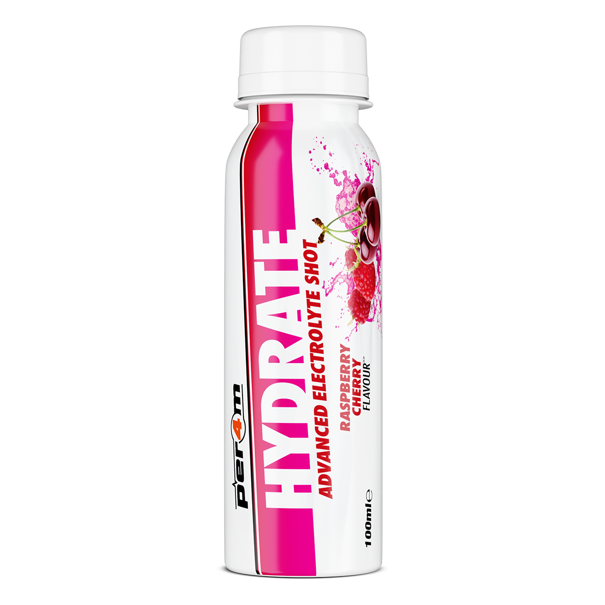 Per4m Hydrate Advanced Electrolyte Shot 100ml - Raspberry Cherry