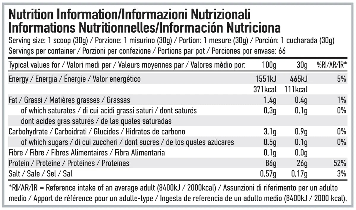 Per4m Isolate Zero 2kg Cookie Dough