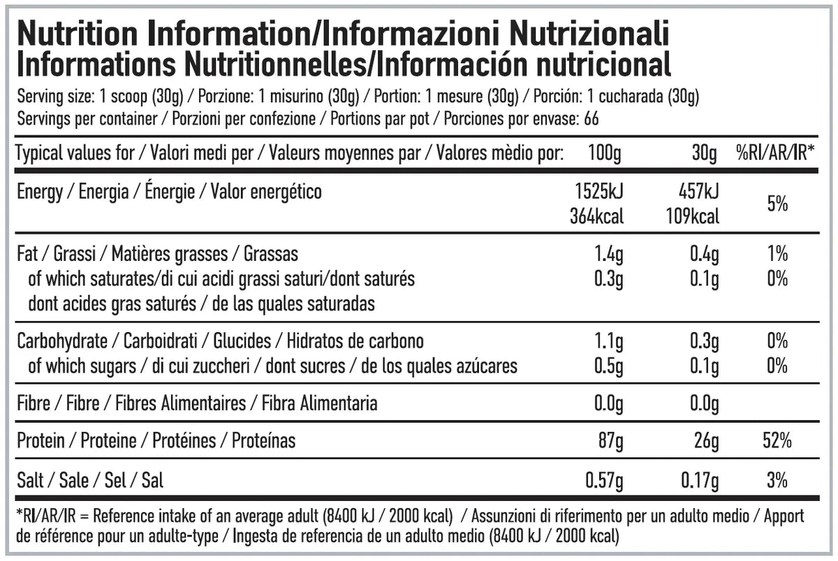 Per4m Isolate Zero 2kg Tiramisu