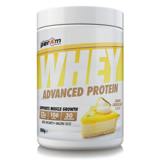 Per4m Advanced Whey Protein 900g Lemon Cheesecake