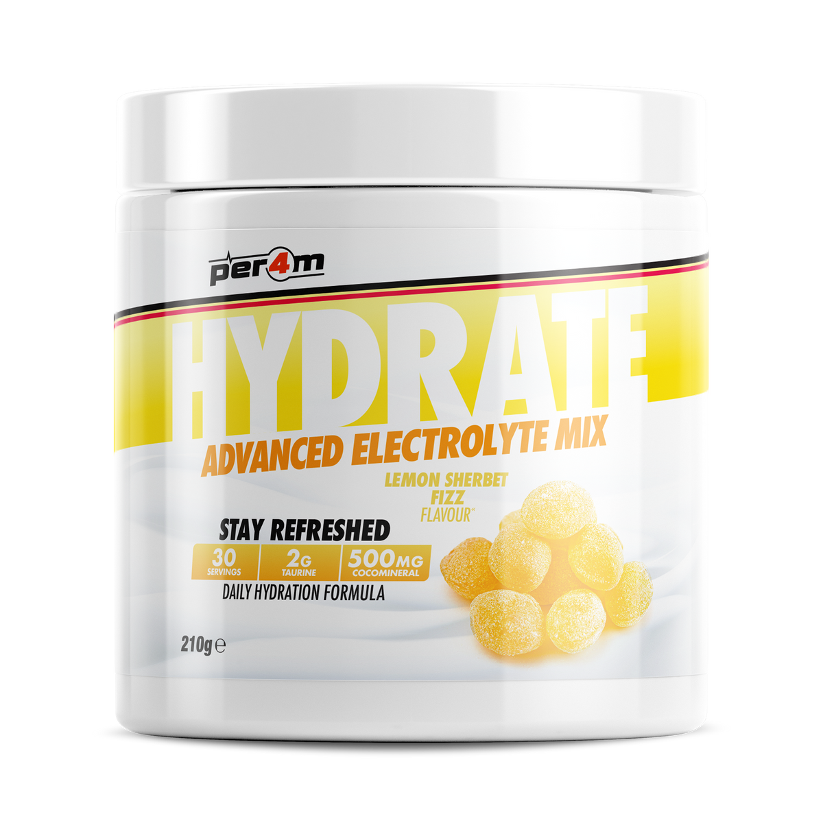 Per4m Hydrate 210g - Lemon Sherbet Fizz