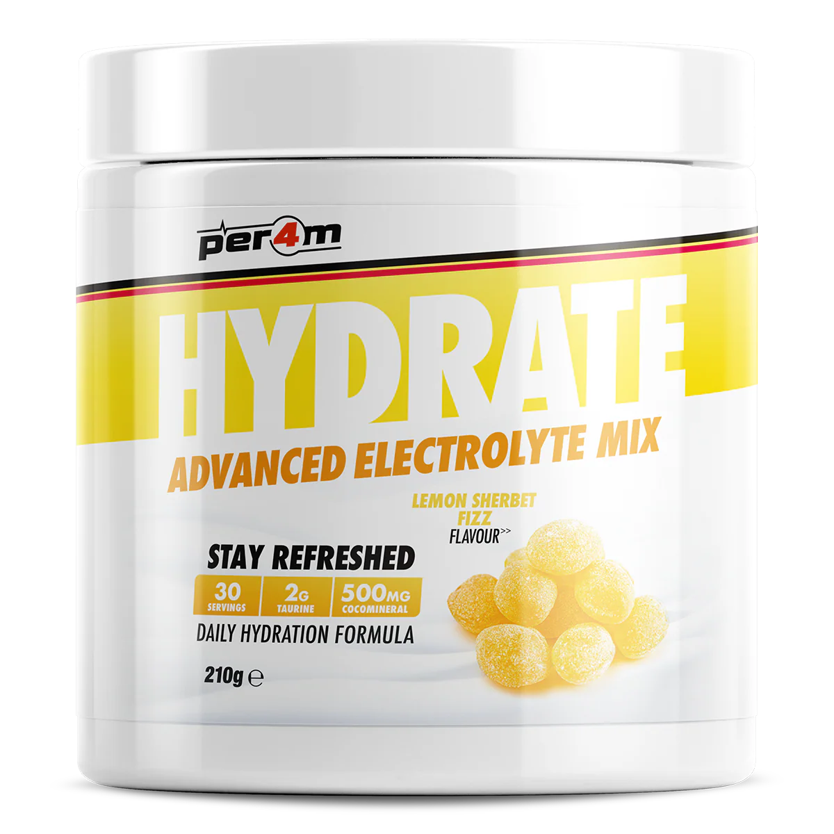 Per4m Hydration 210g Lemon Sherbet Fizz