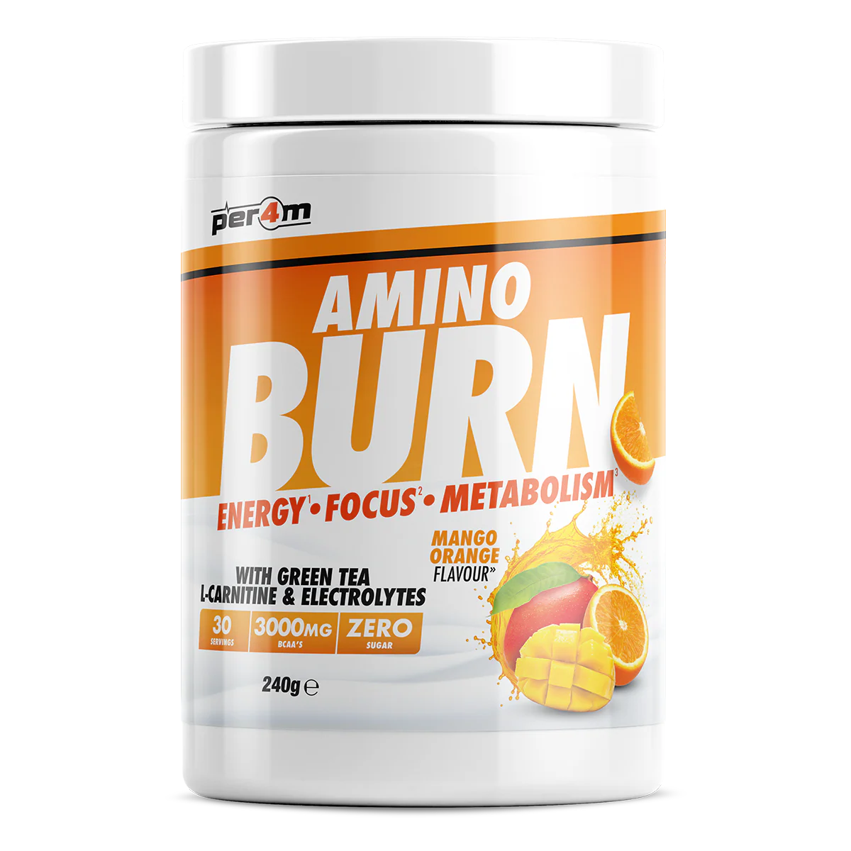 Per4m Amino Burn 240g Mango Orange