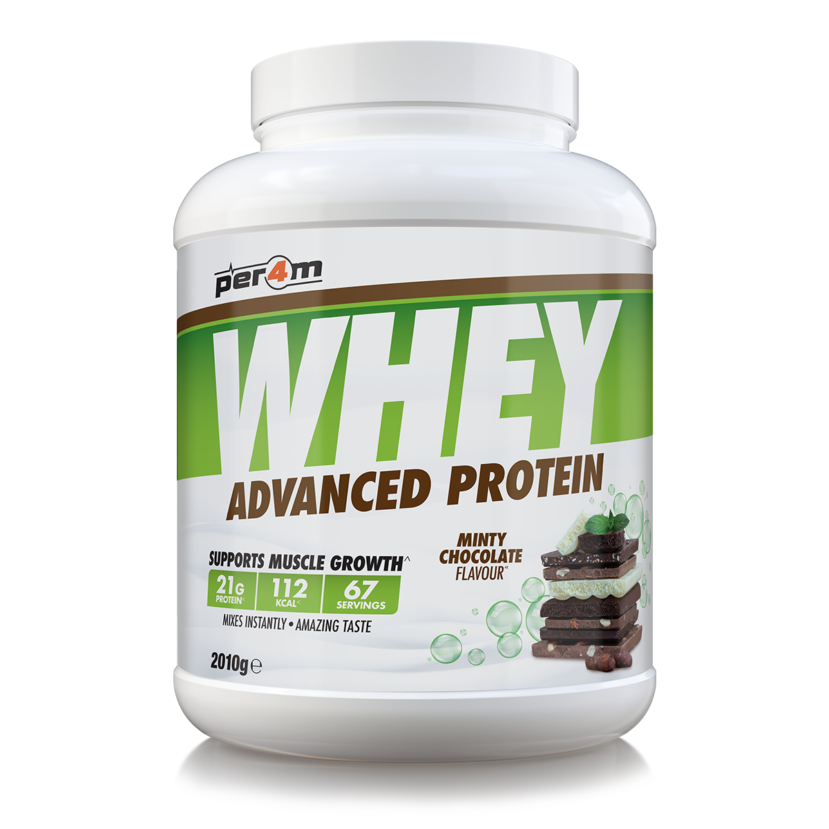 Per4m Advanced Whey Protein 2.01kg - Minty Chocolate
