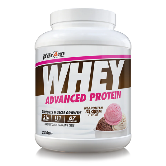 Per4m Advanced Whey Protein 2.01kg Neapolitan Ice Cream