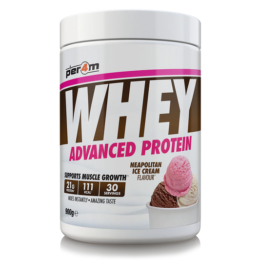 Per4m Advanced Whey Protein 900g Neapolitan Ice Cream
