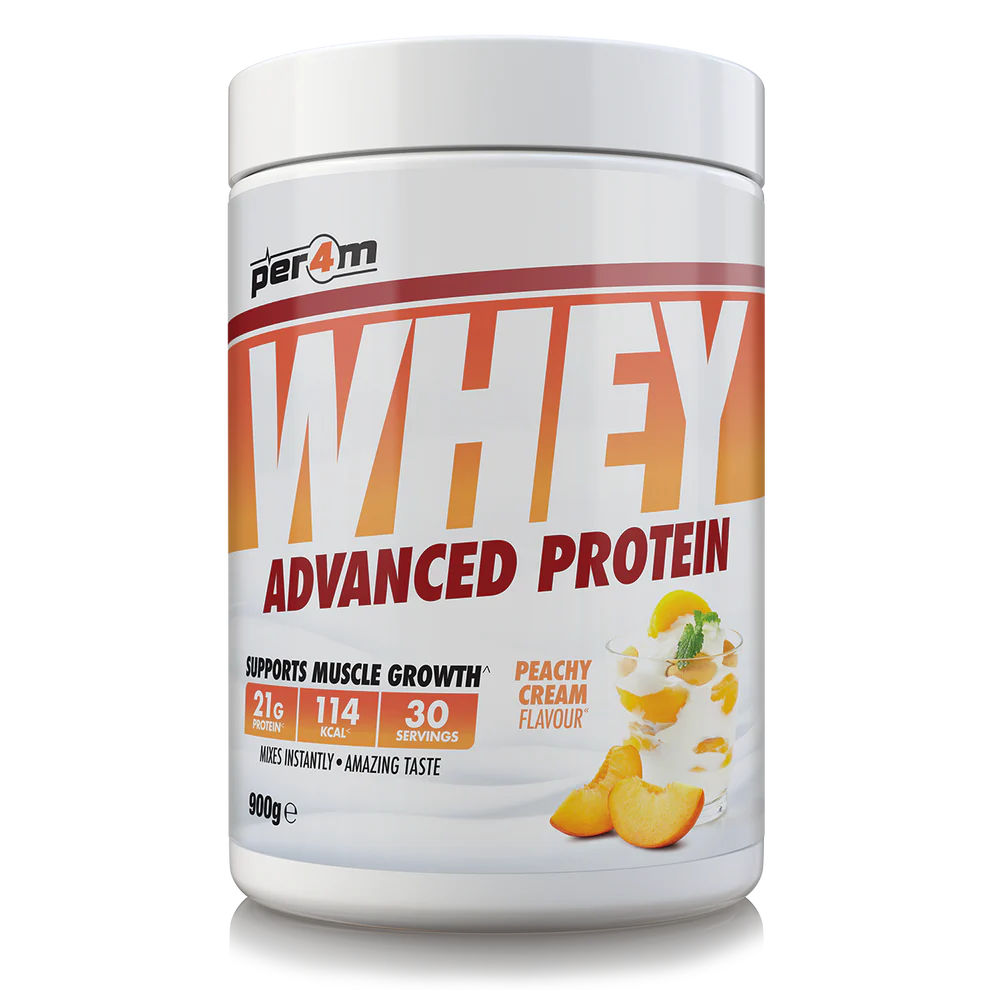 Per4m Advanced Whey Protein 900g Peachy Cream