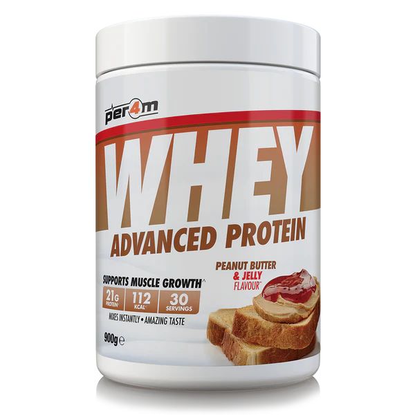 Per4m Advanced Whey Protein 900g Peanut Butter & Jelly