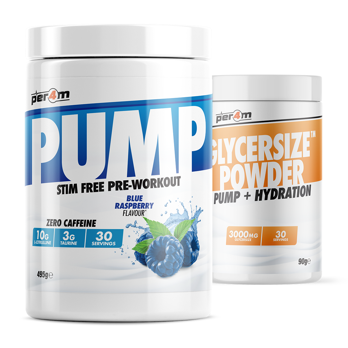 Per4m Pump 495g - Blue Raspberry