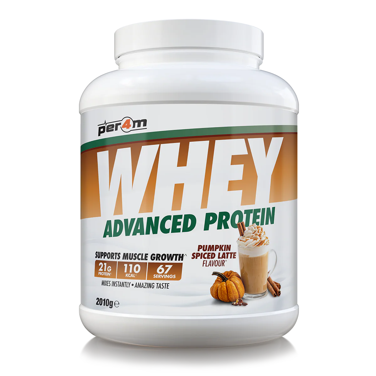 Per4m Advanced Whey Protein 2.01kg Pumpkin Spiced Latte