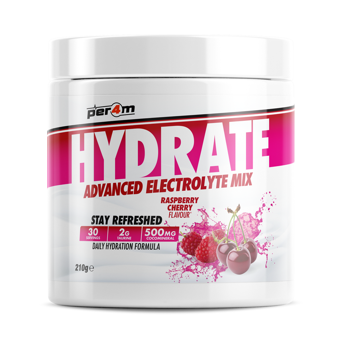 Per4m Hydrate 210g - Raspberry Cherry