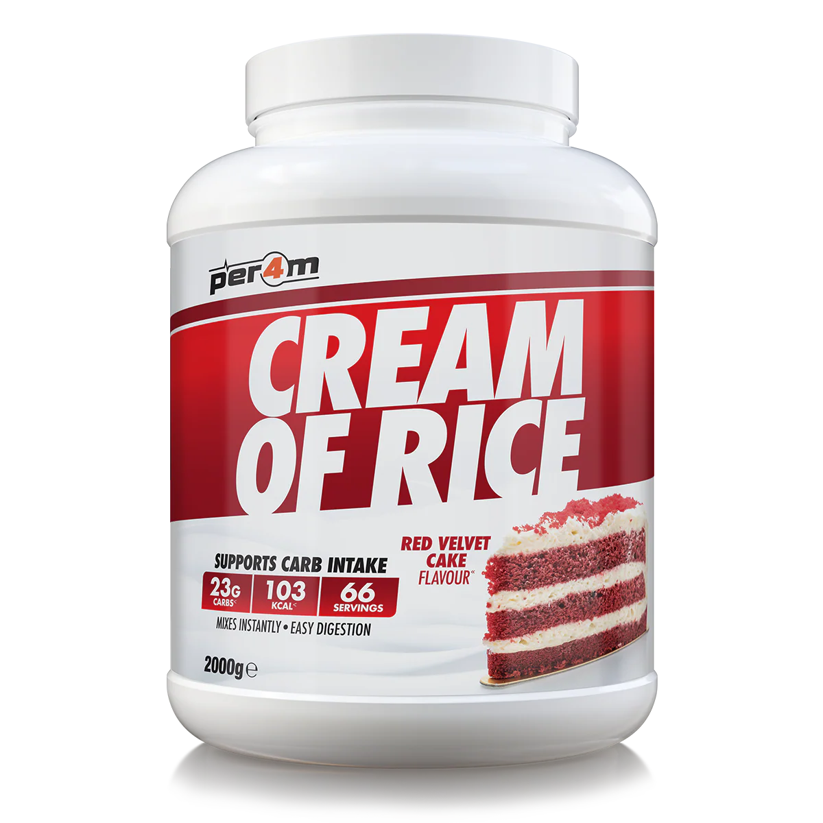 Per4m Cream of Rice 2kg Red Velvet Cake