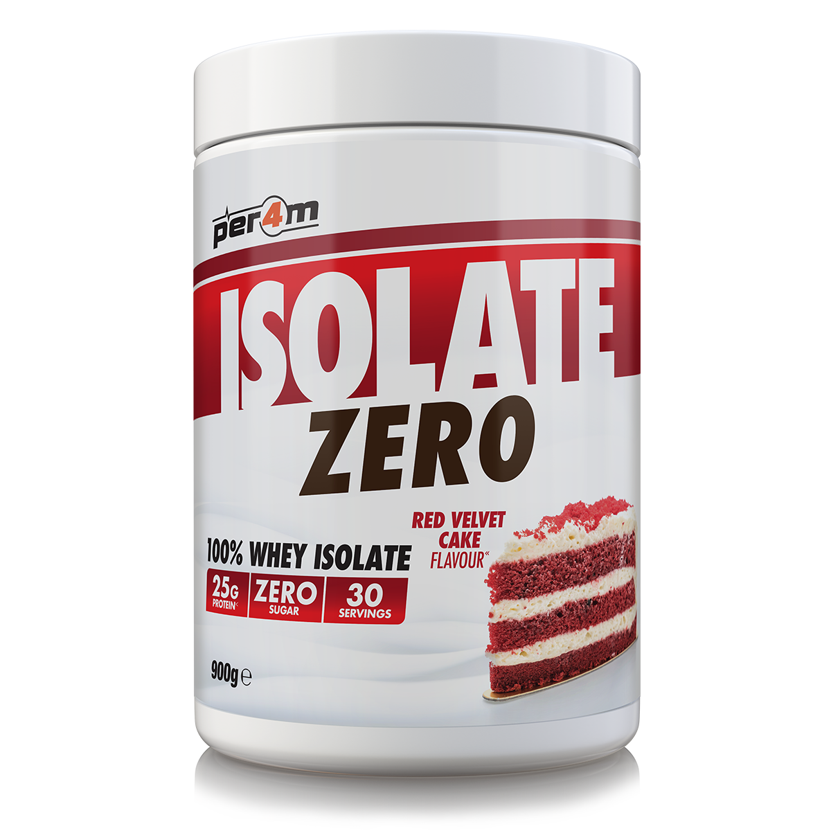 Per4m Isolate Zero 900g - Red Velvet
