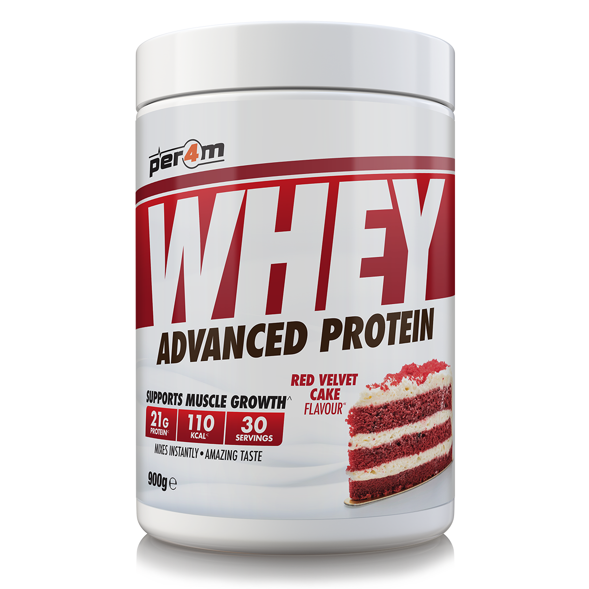 Per4m Advanced Whey Protein 900g - Red Velvet Cake