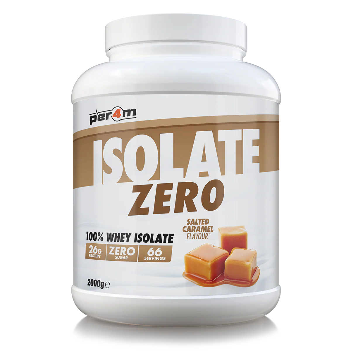 Per4m Isolate Zero 2kg Salted Caramel