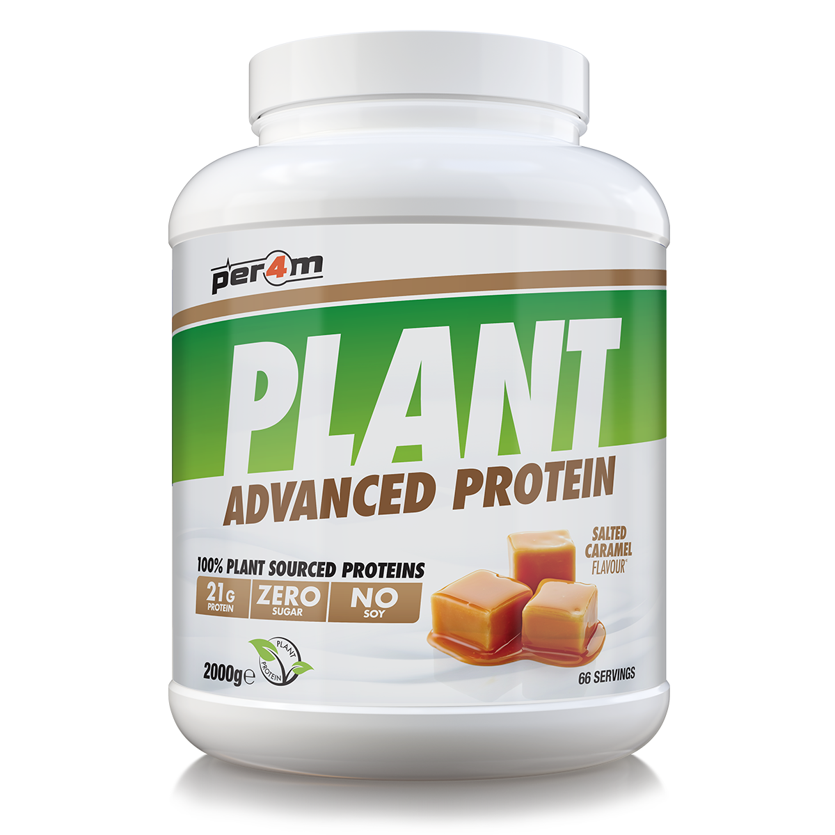 Per4m Plant Protein 2kg - Salted Caramel