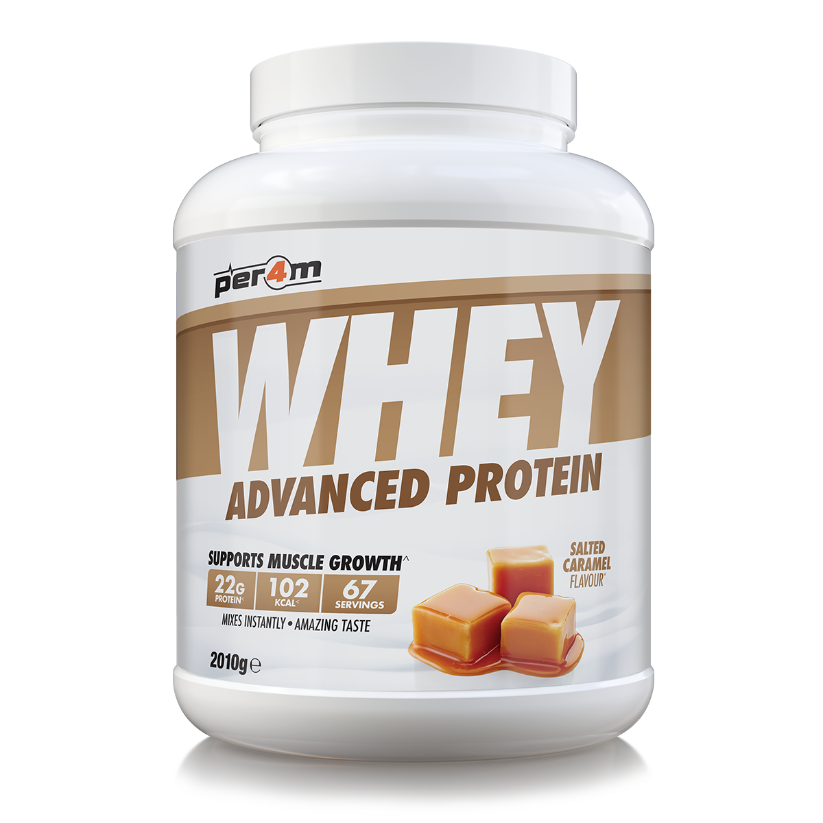 Per4m Advanced Whey Protein 2.01kg - Salted Caramel