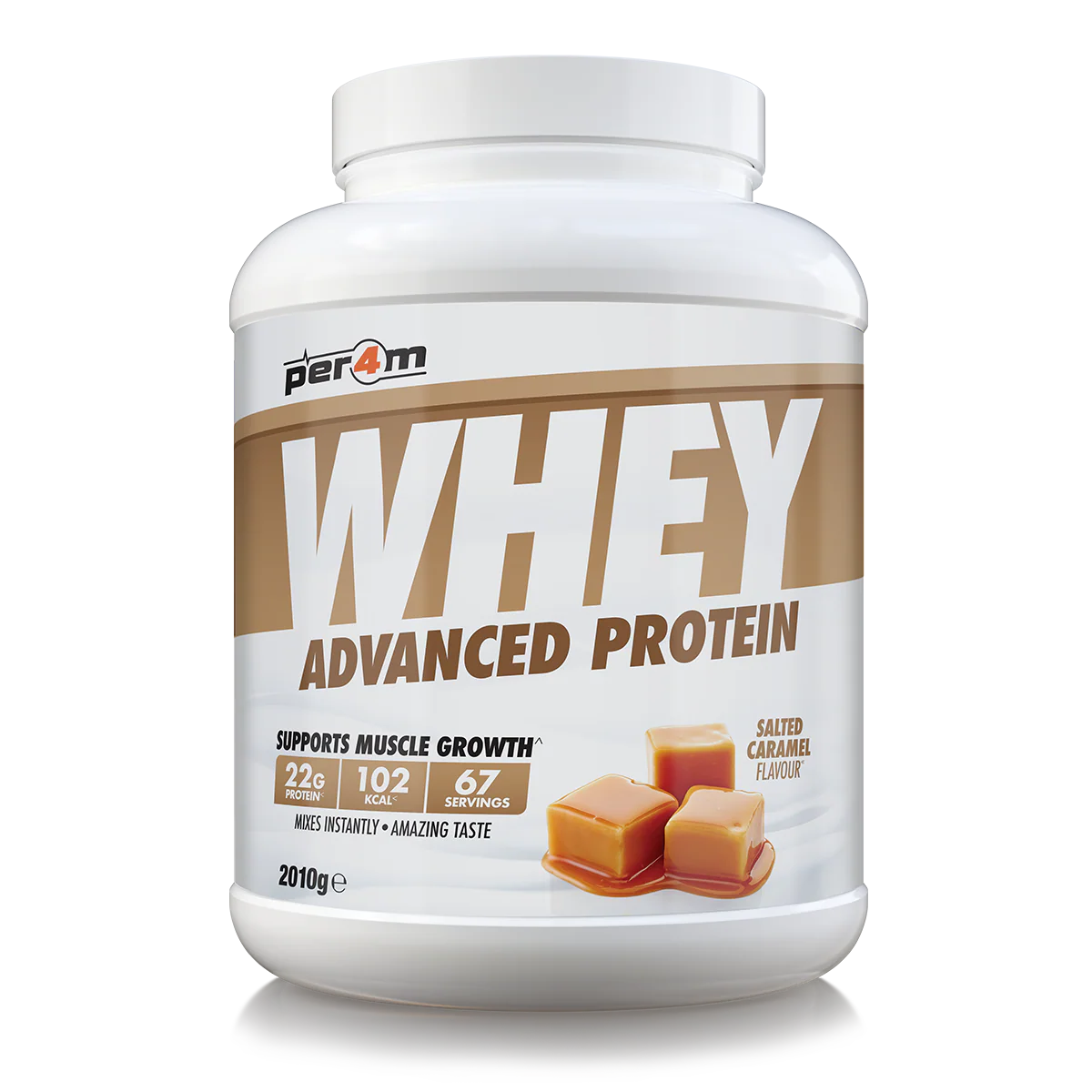 Per4m Advanced Whey Protein 2.01kg Salted Caramel