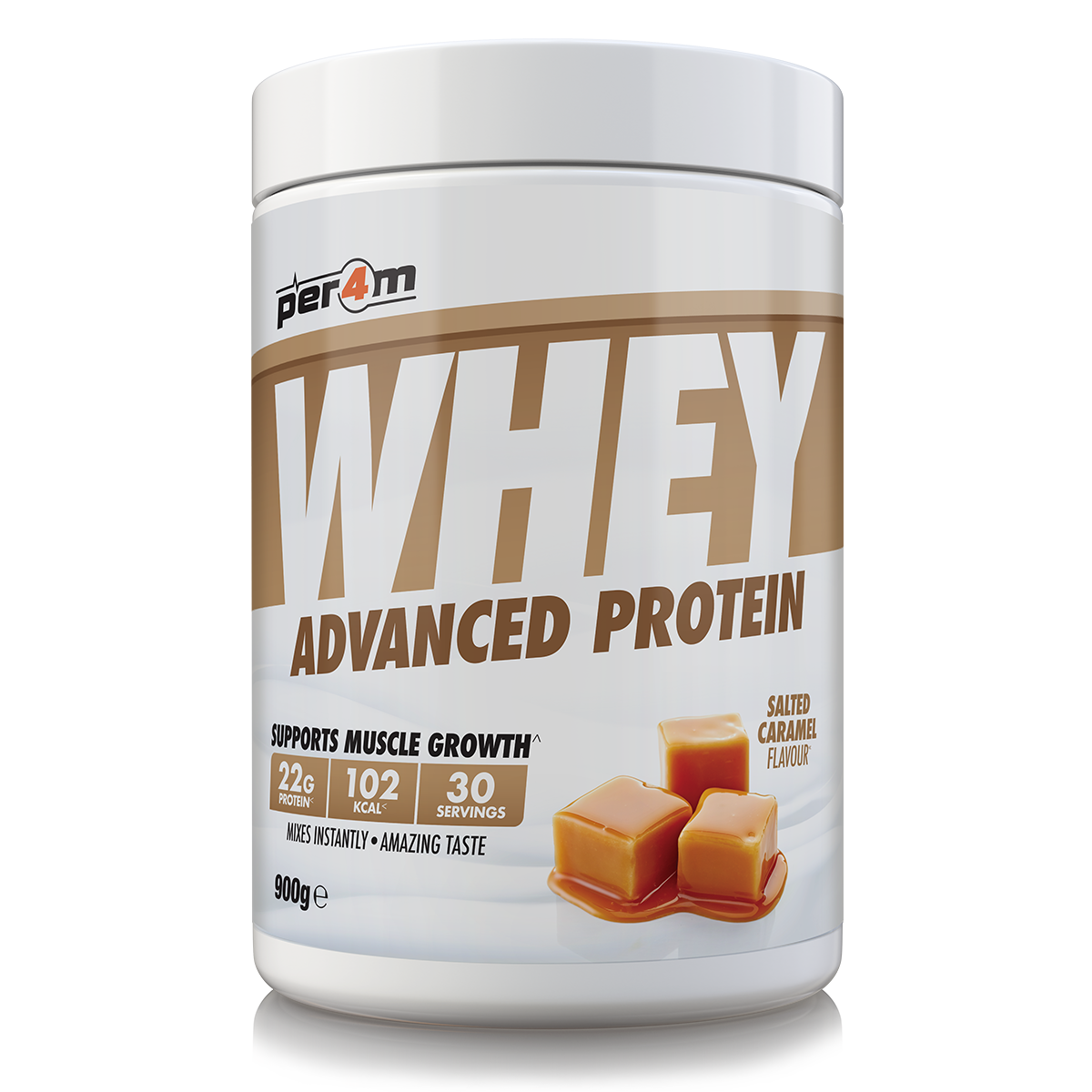 Per4m Advanced Whey Protein 900g - Salted Caramel