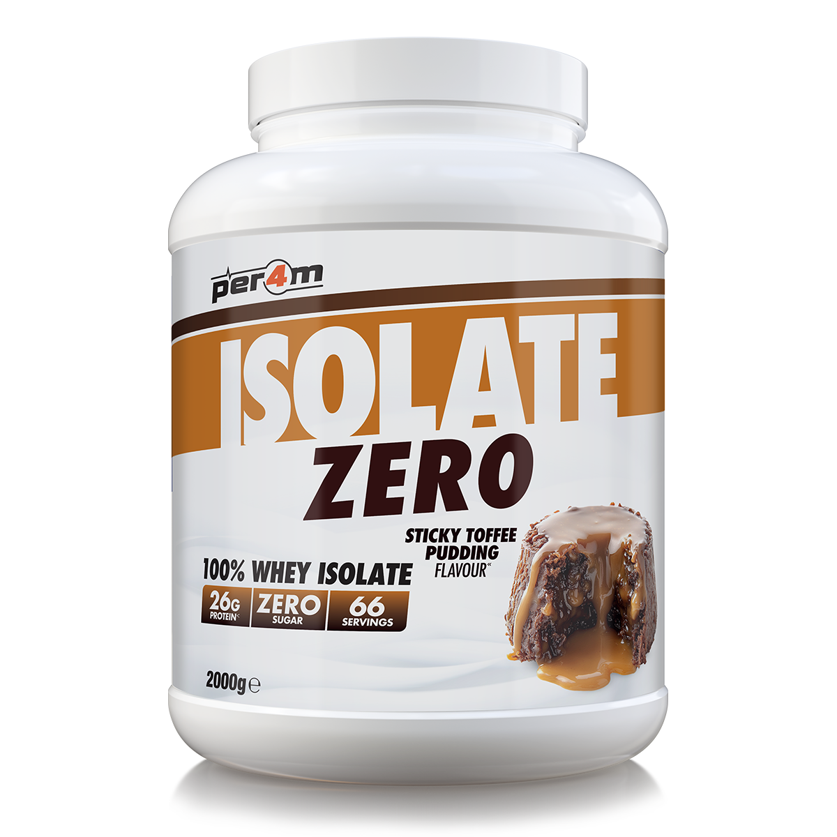 Per4m Isolate Zero 2kg - Sticky Toffee