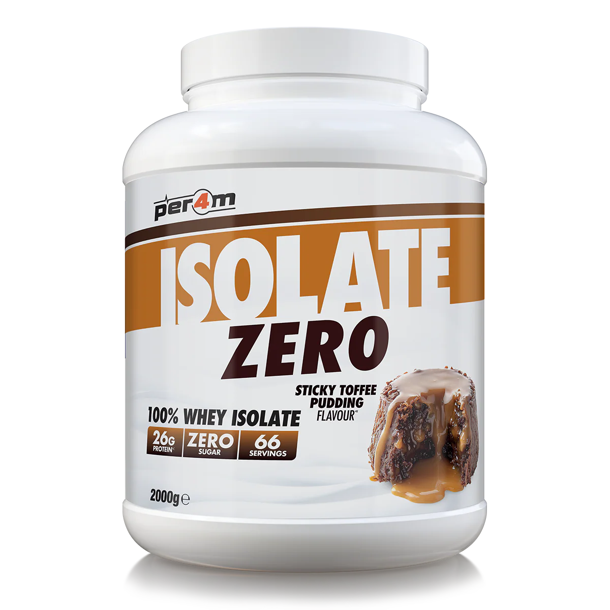 Per4m Isolate Zero 2kg Sticky Toffee