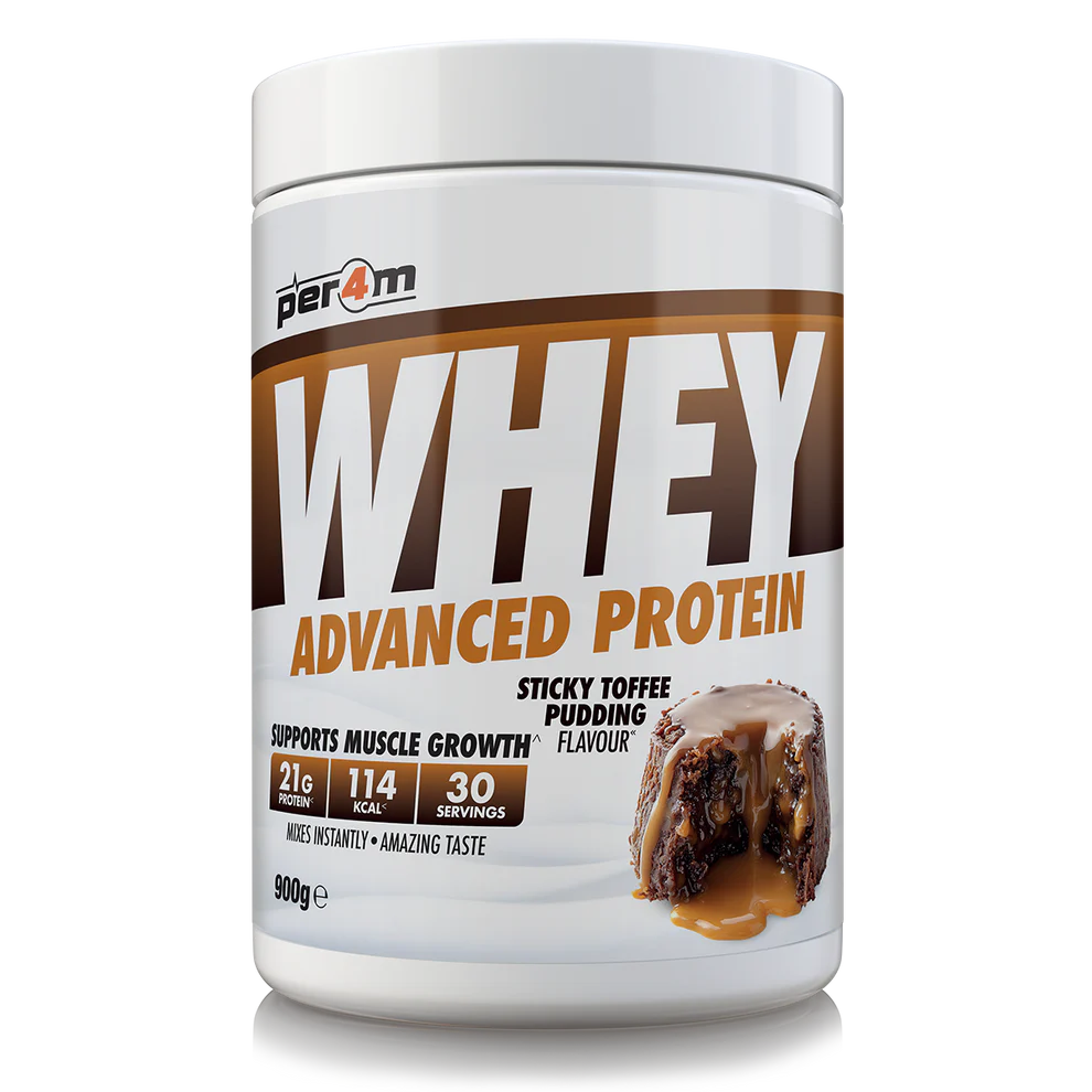 Per4m Advanced Whey Protein 900g Sticky Toffee