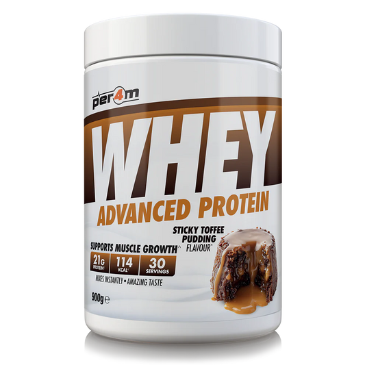 Per4m Advanced Whey Protein 900g Sticky Toffee