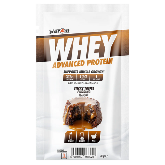 Per4m Advanced Whey Protein Sachet 30g Sticky Toffee