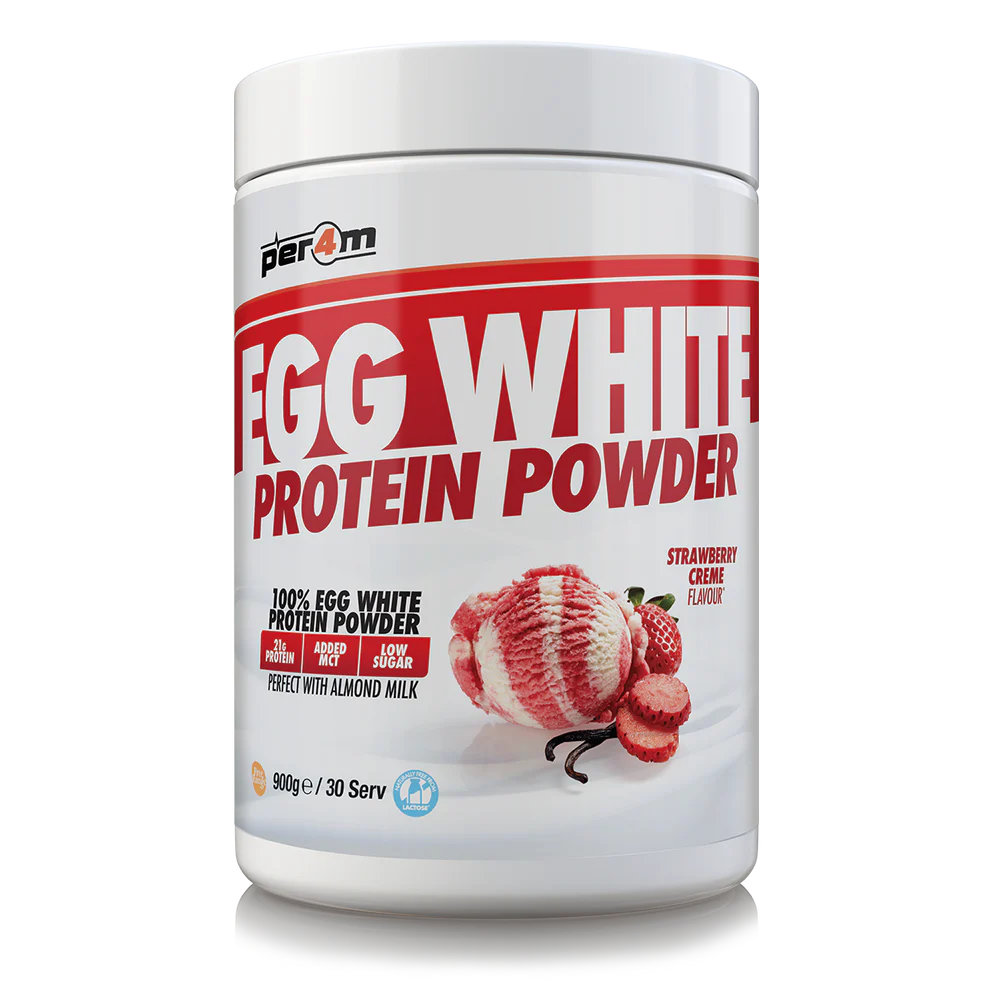 Per4m Egg Protein 900g Strawberry Creme