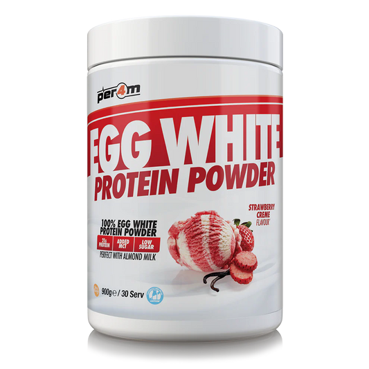 Per4m Egg Protein 900g Strawberry Creme