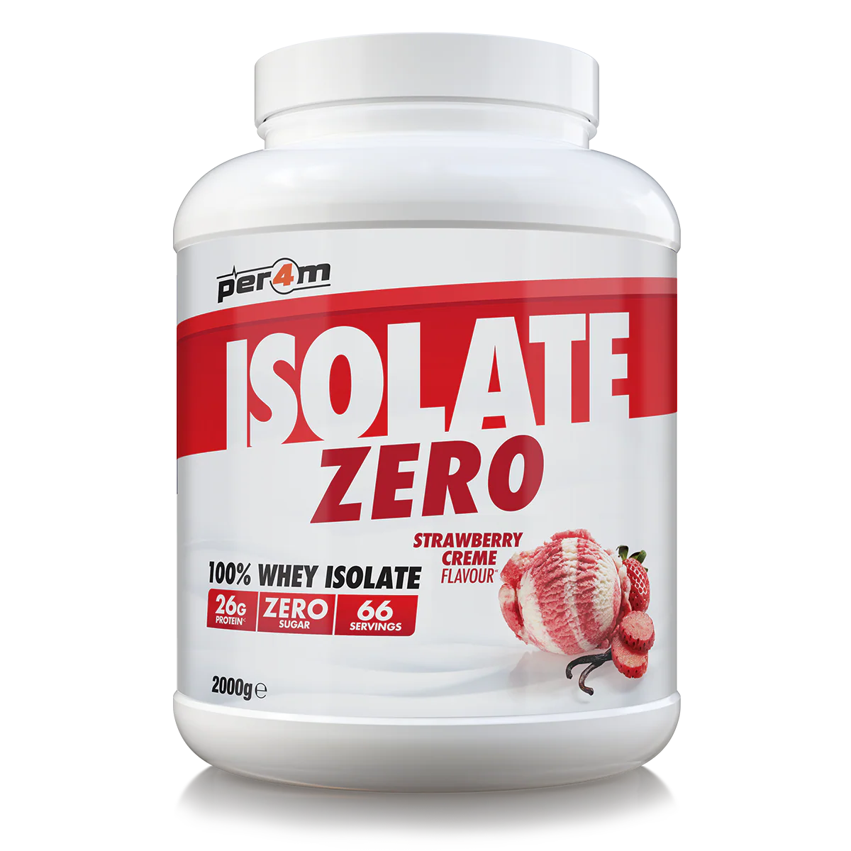 Per4m Isolate Zero 2kg Strawberry