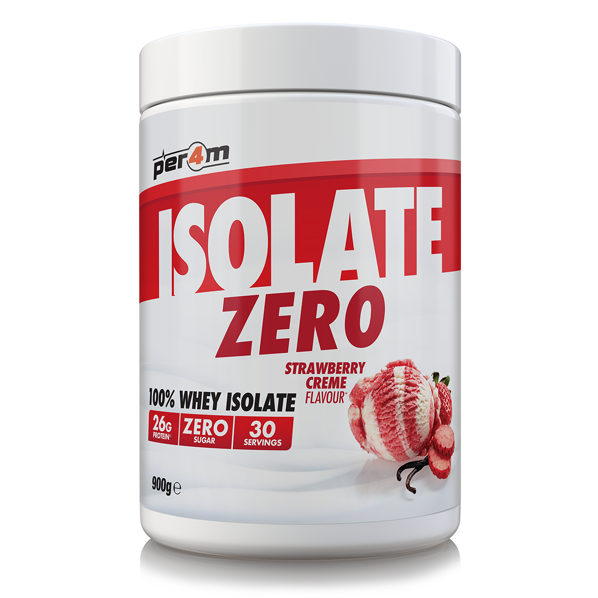 Per4m Isolate Zero 900g - Strawberry