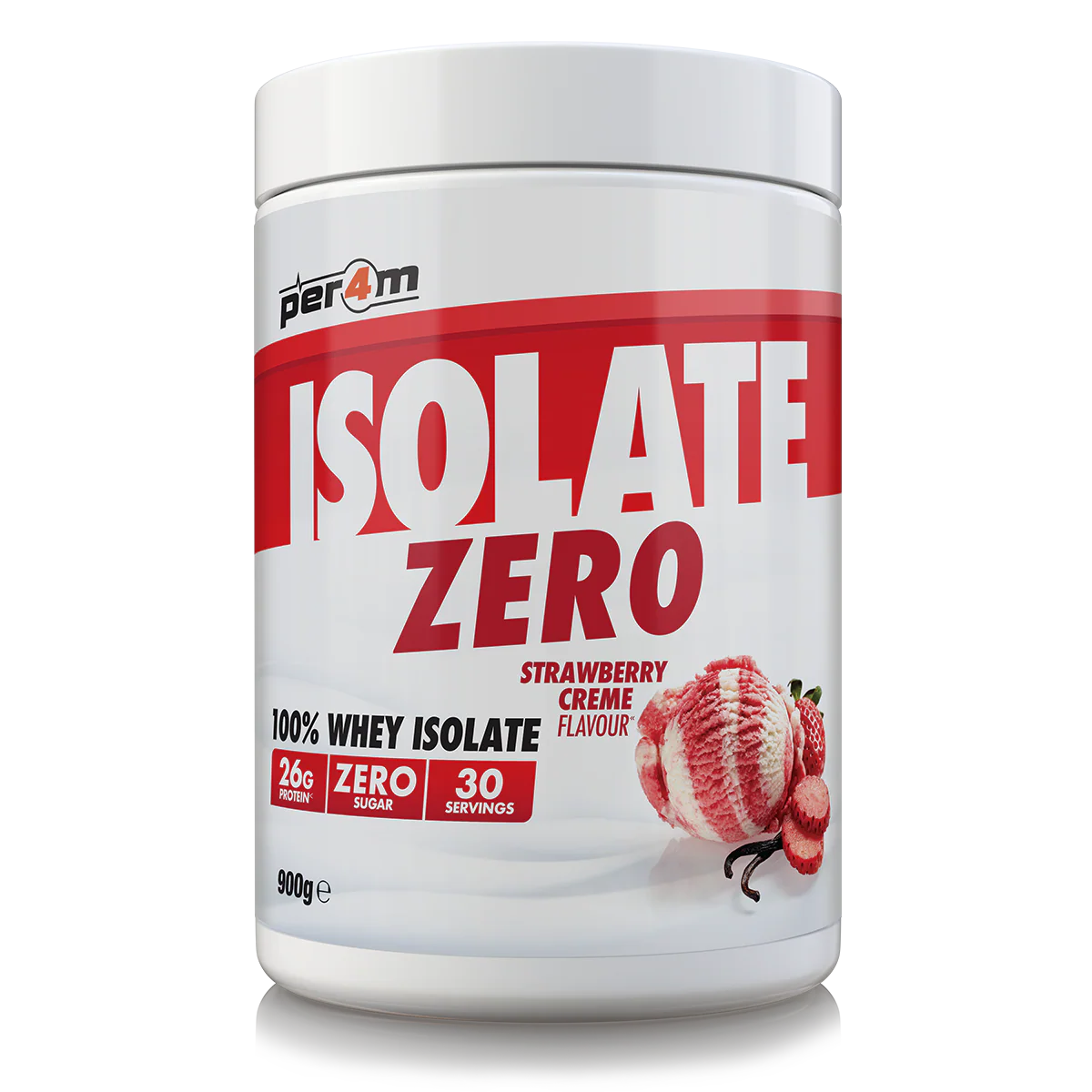 Per4m Isolate Zero 900g Strawberry