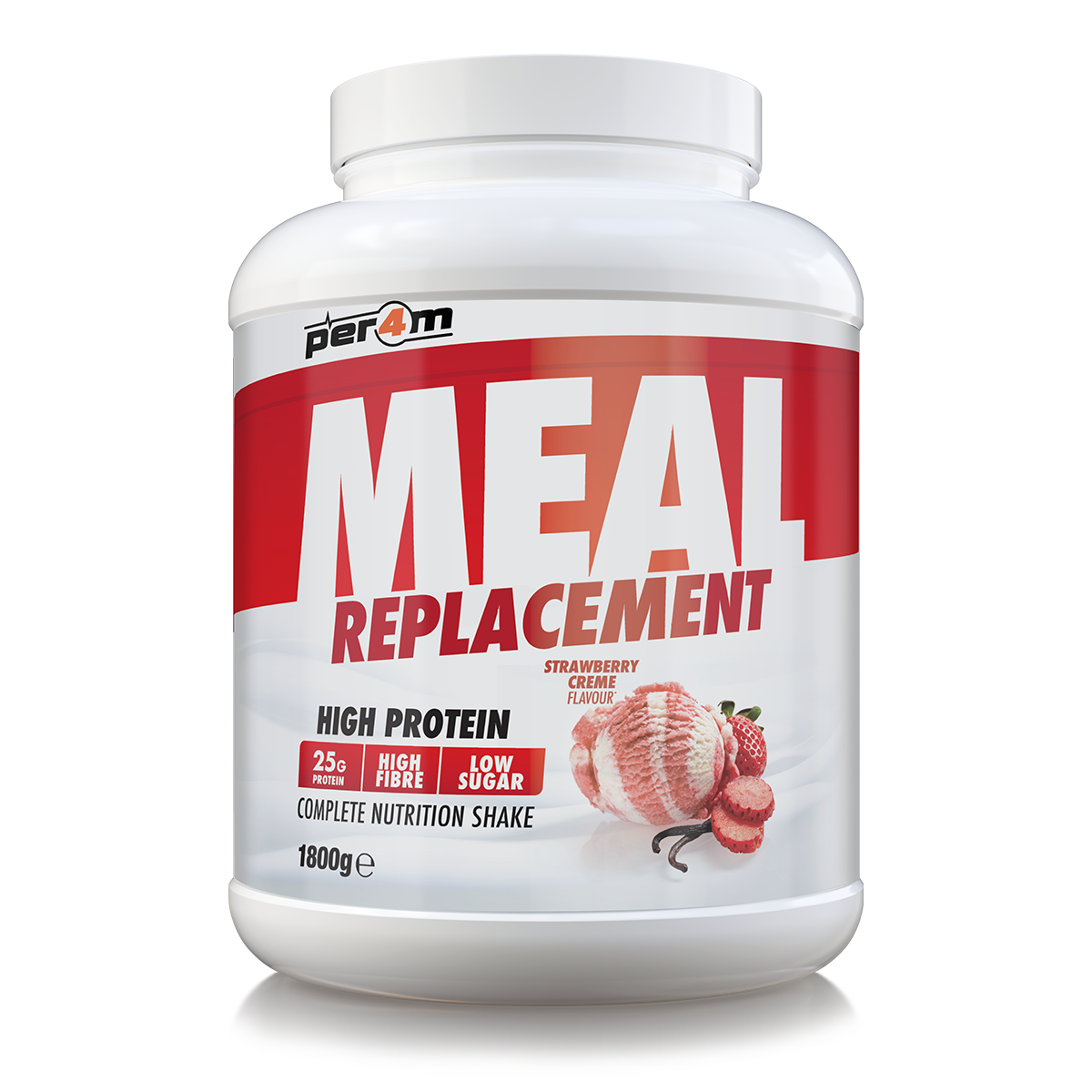Per4m Meal Replacement 1.8kg - Strawberry Creme