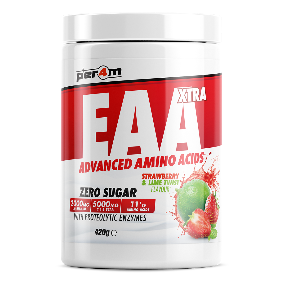 Per4m EAA Xtra 420g - Strawberry Lime Twist