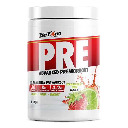 Per4m Pre 570g Strawberry Lime