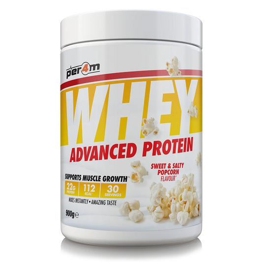 Per4m Advanced Whey Protein 900g Sweet & Salty Popcorn
