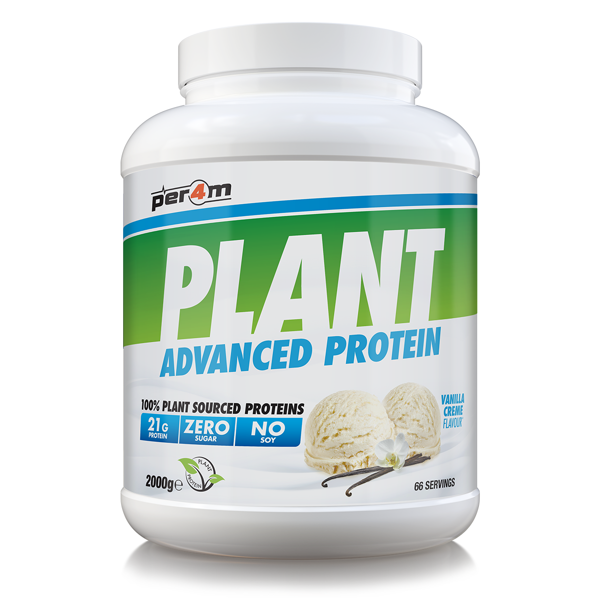 Per4m Plant Protein 2kg - Vanilla Creme