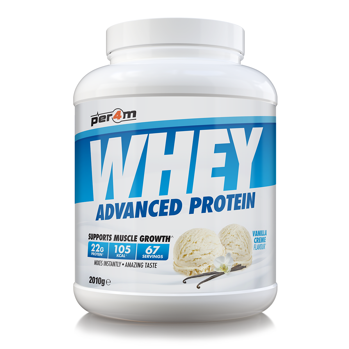 Per4m Advanced Whey Protein 2.01kg - Vanilla Creme