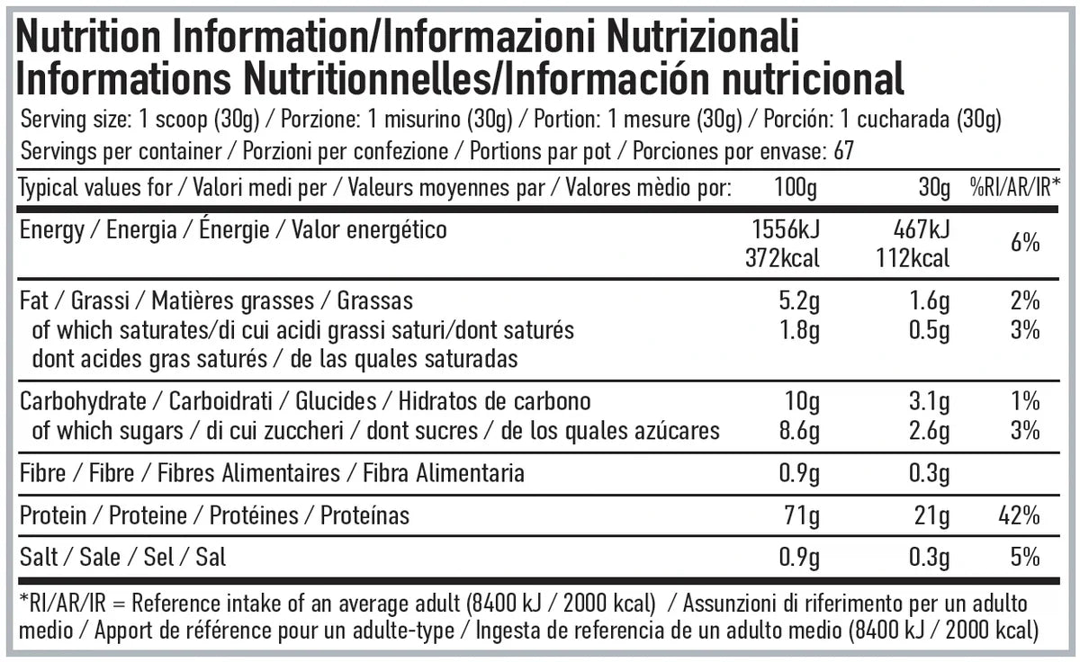 Per4m Advanced Whey Protein 2.01kg Caramel Biscuit