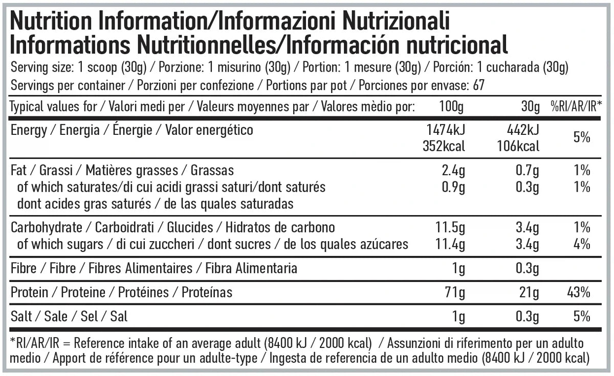 Per4m Advanced Whey Protein 900g Cinnamon Donut
