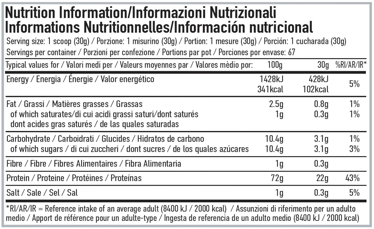 Per4m Advanced Whey Protein 2.01kg Salted Caramel