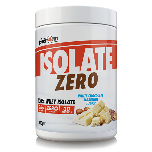 Per4m Isolate Zero 900g White Chocolate Hazlenut