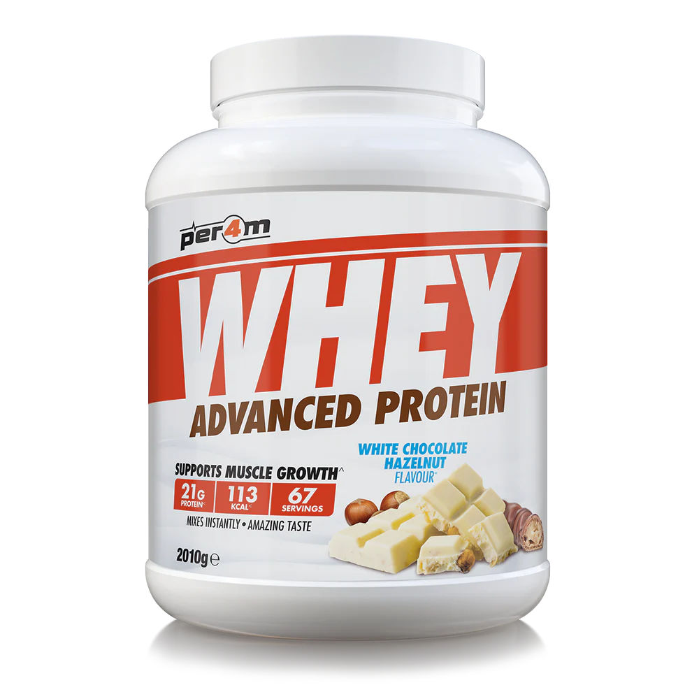 Per4m Advanced Whey Protein 2.01kg White Chocolate Hazelnut