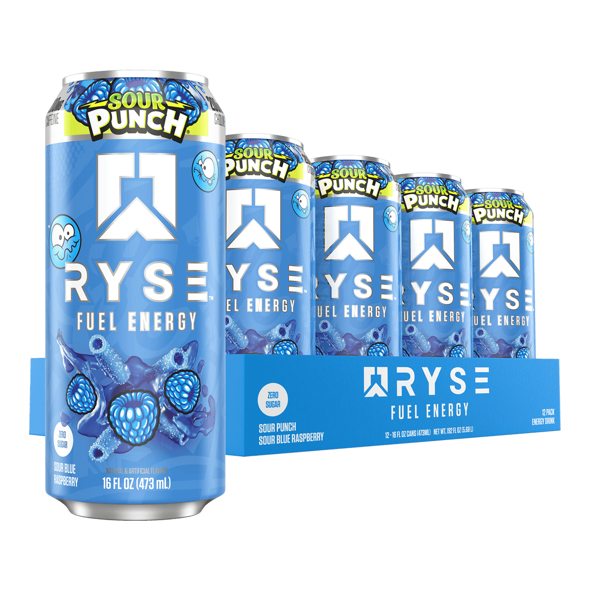 RYSE Fuel Energy Drink 12 x 473ml