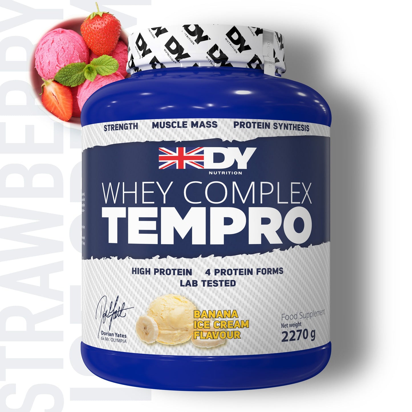 DY Nutrition Tempro Whey Complex - Strawberry Ice Cream