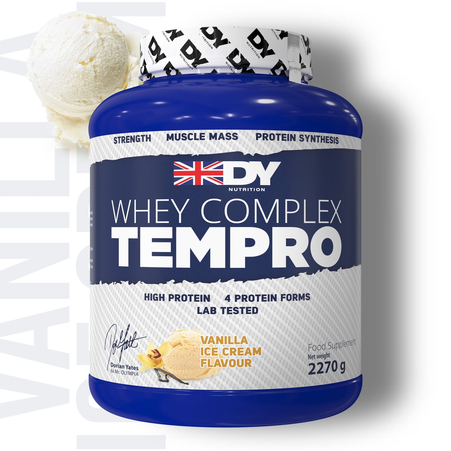 DY Nutrition Tempro Whey Complex - Vanilla Ice Cream